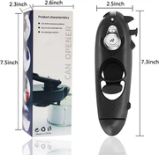 8 In 1 Multifunction Kitchen Tool Bear Smooth Edge Can Tin Bottle Lid Opener Can Opener