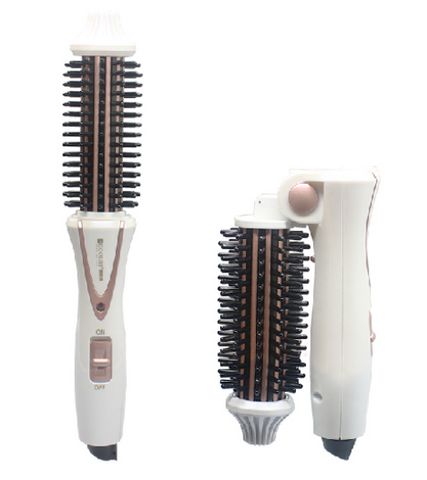 Hair Curler Comb Electric Folding Hair Curler Comb Brush Portable Hair Dressing Beauty Tool (100-240V)