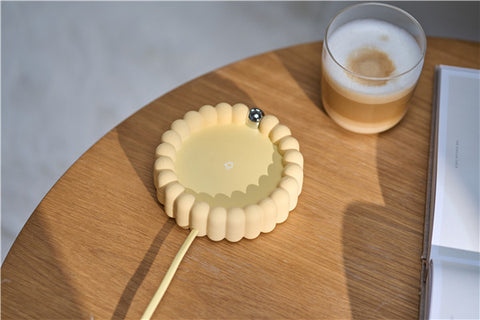 220V Keep Drink Warm Heater Heating Coaster Pad Cup Warmer Beverage Heat Mug Mat for Milk Tea Coffee Drink for home office