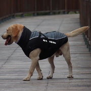 Top quality reflective luxury dog clothes warm with a fur collar™