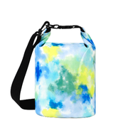 2022 New 3L 5L 8L Creative Ins Tie Dye Gradient Cosmetic Waterproof Dry Bag Backpack Mochila Bolsa seca impermeable