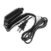 Hair Curler Comb Electric Folding Hair Curler Comb Brush Portable Hair Dressing Beauty Tool (100-240V)