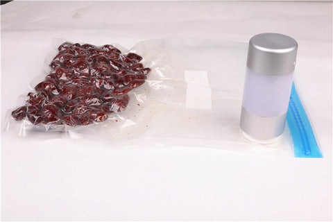Portable Vacuum Packing Machine USB Rechargeable Automatic Handheld Mini Vacuum Food Sealer with LED function